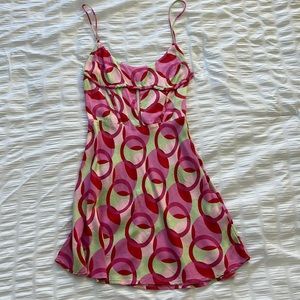 Zara Printed Mini Dress